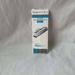 USB C Hub 8 in 1 Adapter USB 3.0 2.0 PD Verteiler Splitter TV Notebook Laptop